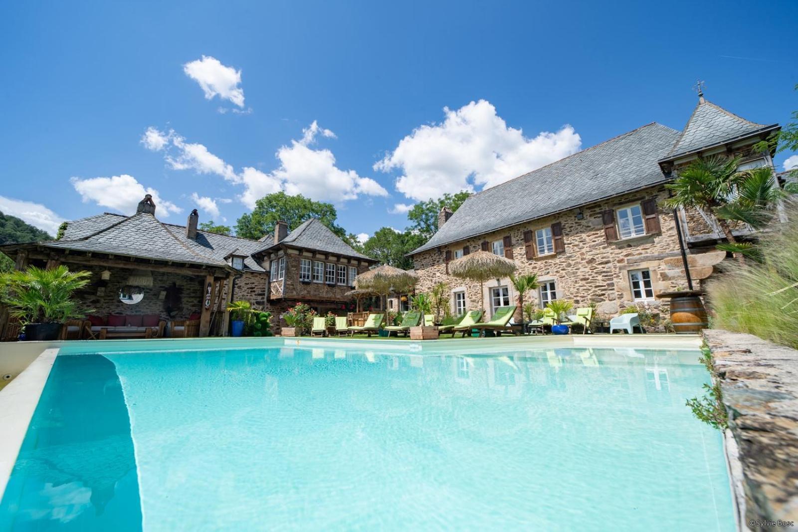 Chateau De Longcol Hotel La Fouillade Eksteriør billede