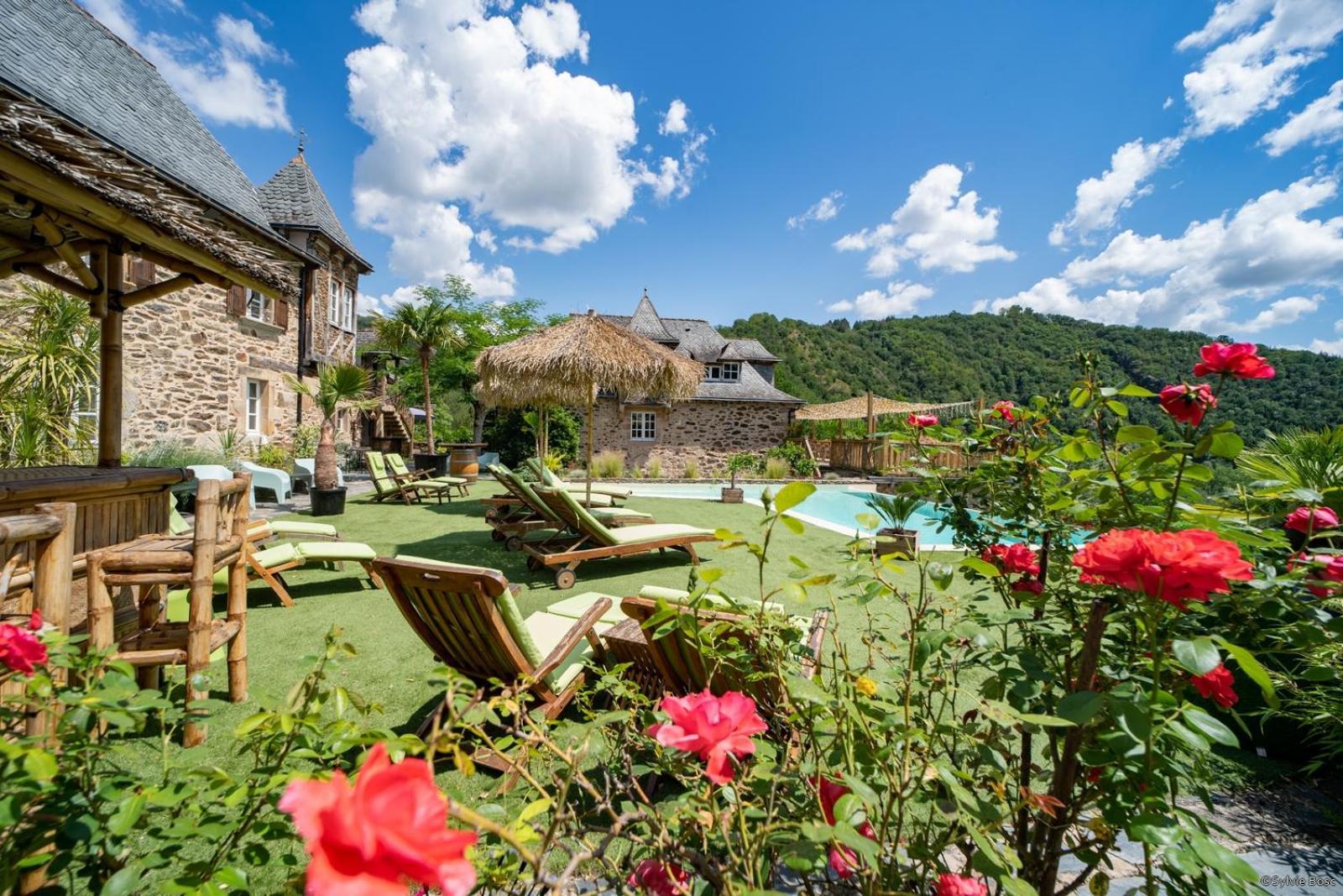 Chateau De Longcol Hotel La Fouillade Eksteriør billede