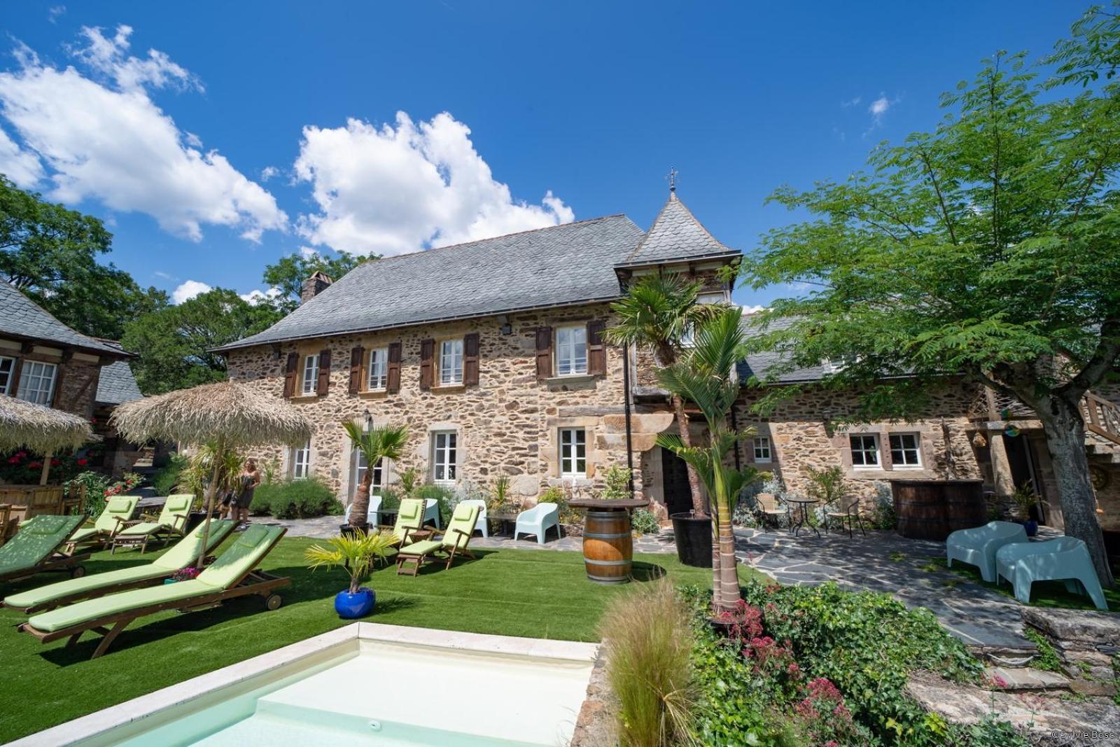 Chateau De Longcol Hotel La Fouillade Eksteriør billede